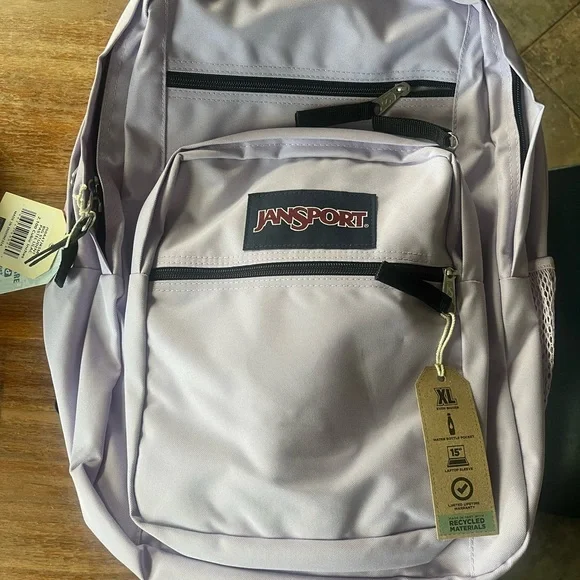 JanSport Lavender Backpack - Picture 1 of 2